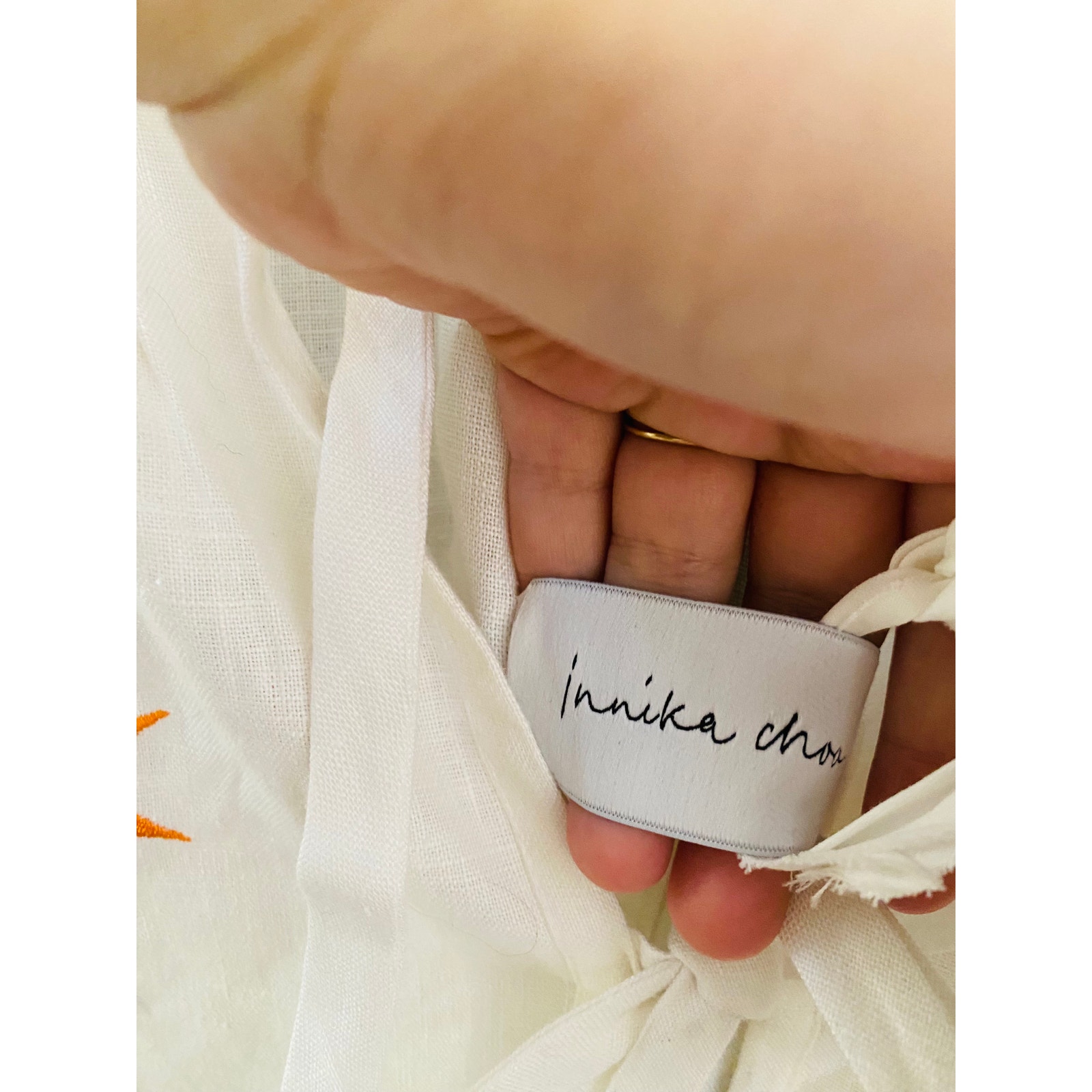 Innika Choo Mini Smock White Dress — image 5 of 7